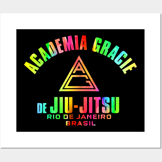 academia gracie de jiu jitsu rio de janeiro Wall Art by dyazagita